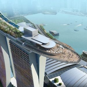 MBS Skypark bird view